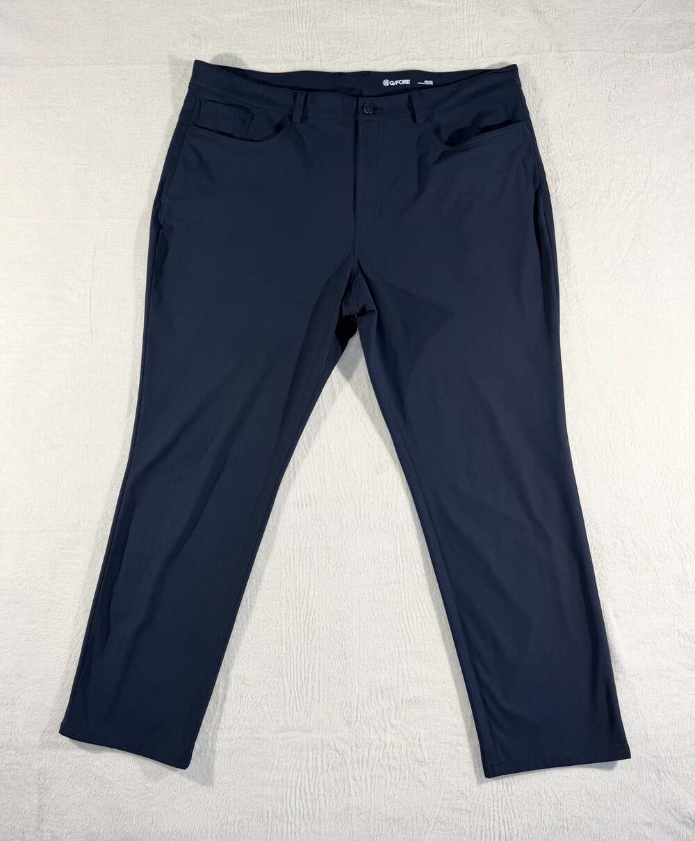 G/FORE Men's Performance Stretch Golf Pants Navy Blue 40x30